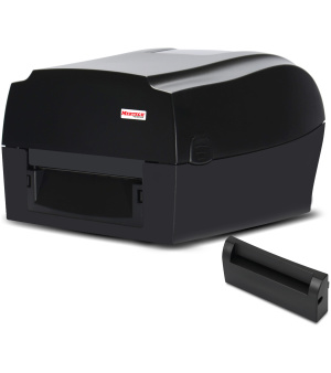 Термотрансферный принтер этикеток MERTECH TLP300 TERRA NOVA USB, RS232, Ethernet Black с отрезчиком