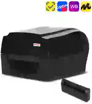 45464543 chz 300x338 - Термотрансферный принтер этикеток MERTECH TLP300 TERRA NOVA USB, RS232, Ethernet Black с отрезчиком
