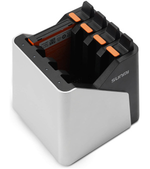 zaryad 1 300x338 - Зарядное устройство на 4 аккумулятора для ТСД MERTECH Sunmi L2K